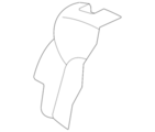 886111LB0A - Body: Seat Back Pad for Nissan Image image