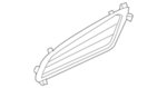 638241LB0A - Body: Vent Grille for Nissan Image image