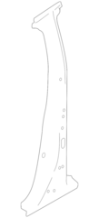 G65155AAMA - Body: Center Pillar Reinforced for Nissan Image image
