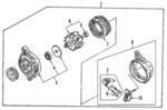 23102JA11A - Electrical: Stator for Nissan Image image