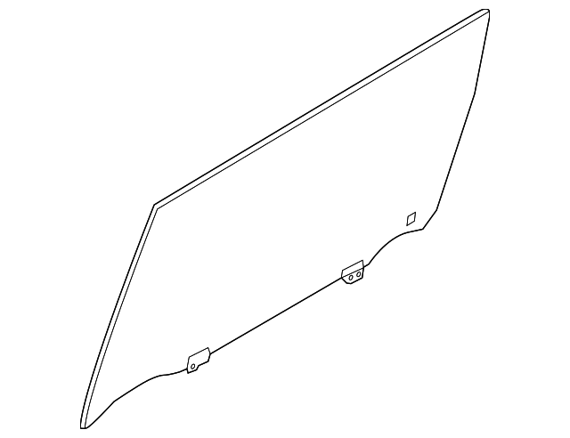 823001JB0C - : Door Glass for Nissan Image