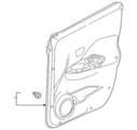 809015RL5A - Body: Door Trim Panel for Nissan Image image