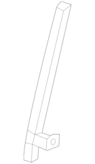 802141JA2A - : Lower Sash for Nissan Image