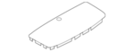 687201LA1B - Body: Speaker Grille for Nissan Image image