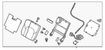 H96008A60A - : Seat Back Assembly for Nissan Image