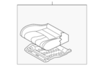 873506GH0A - Body: Seat Cushion for Nissan Image image