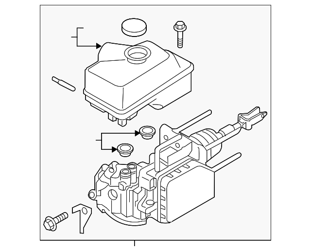 460109FV7B - : Master Cylinder for Nissan Image