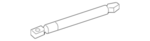 654711LB0B - : Hood Lift Support for Nissan Image