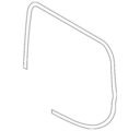908301FC0A - Body: Weatherstrip for Nissan Image image
