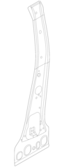 G65306RRMA - Body: Inner Center Pillar for Nissan Image image