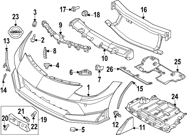 638106GR1A - : Finish Molding for Nissan Image