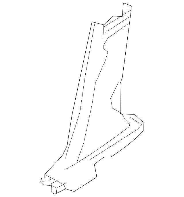 769165AA0B - : Lower Center Pillar Trim for Nissan Image