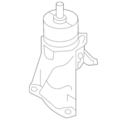 113205AE0C - Engine: Rear Mount for Nissan Image image