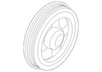 123036RR0A - Engine: Crankshaft Pulley for Nissan Image image