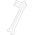 762301LA0A - Body: Inner Windshield Pillar for Nissan Image image