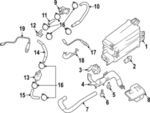 149124BC0D - Emission System: Vacuum Reservoir Drain Hose for Nissan Image image