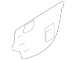 808613WC5A - Body: Water Deflector for Nissan Image image