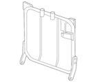 88651EZ50A - Body: Seat Back Frame for Nissan Image image