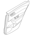 829A06RR4B - : Door Trim Panel for Nissan Image