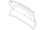 84992JF00A - Body: Rear Trim Panel for Nissan Image image