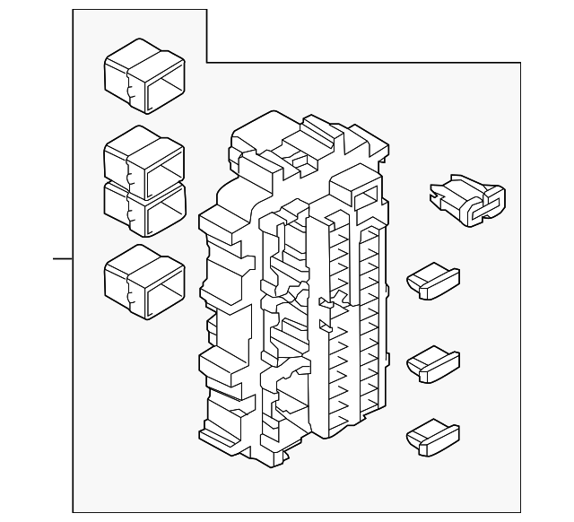 243503WS0A - : Junction Block for Nissan Image