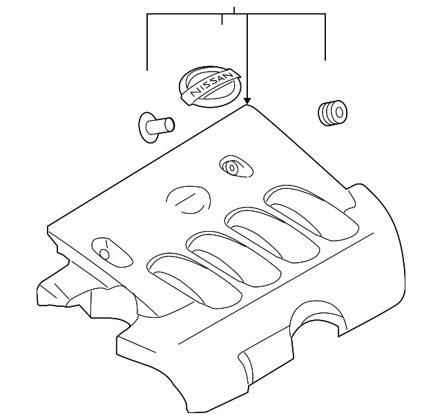 14041ZT60A - : Engine Cover for Nissan Image