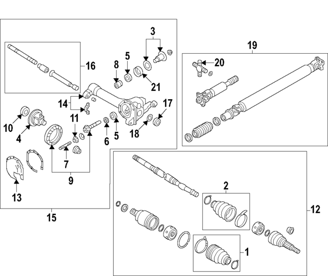 C9741EB70B - : Inner Cv Joint Boot for Nissan Image