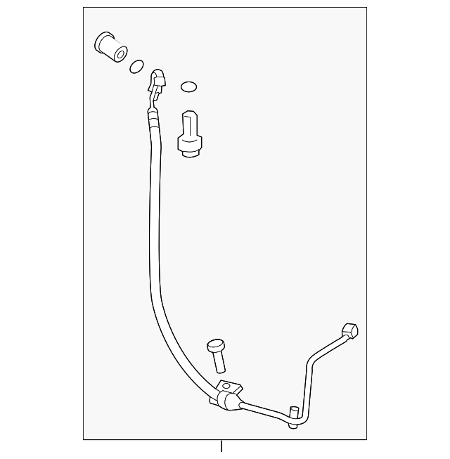 497209JJ0A - : Pressure Hose for Nissan Image