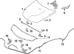 65601JL00A - : Hood Latch for Nissan Image