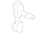 F51359DEMA - Body: Hood Lift Support Stud for Nissan Image image