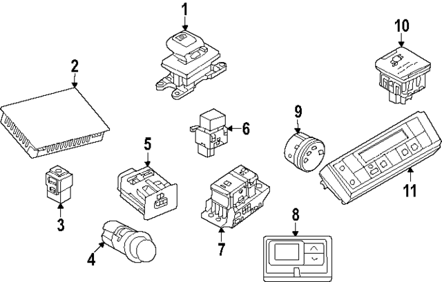 349019A41A - : Gear Shift Assembly for Nissan Image
