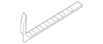 769B5ZS30A - Body: Scuff Plate for Nissan Image image