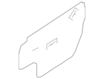 808603NF0A - Body: Water Deflector for Nissan Image image