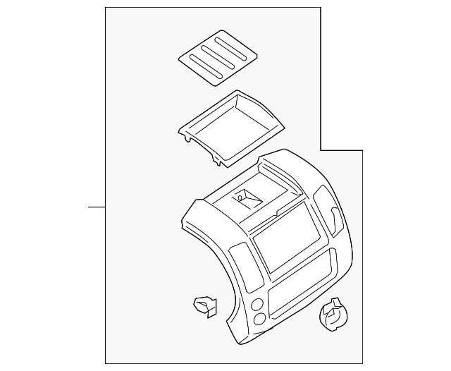 68259EA00C - : Upper Trim Panel for Nissan Image