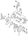 402000V26C - Suspension: Front Hub for Nissan Image image