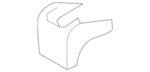 883771LA0B - Body: Seat Hinge Cover for Nissan Image image