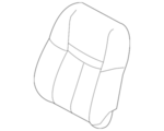876507FB9A - Body: Seat Back Assembly for Nissan Image image
