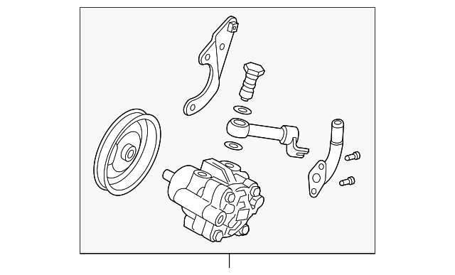 49110ZF00A - : Power Steering Pump for Nissan Image
