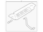 508909FV2A - Body: Tank Shield for Nissan Image image