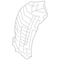 6384562B2A - Body: Ft Fender Liner for Nissan Image image