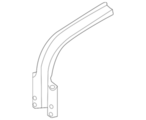 572231LA0A - Tire &amp; Wheel: Spare Tire Bracket for Nissan Image image