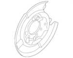 440203NF0A - Brakes: Backing Plate for Nissan Image image