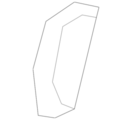 87615KC10A - Body: Escutcheon for Nissan Image image