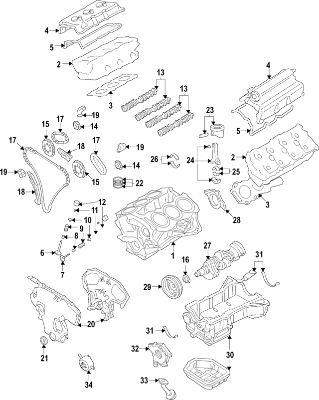 122076TA2B - : Main Bearings for Nissan Image