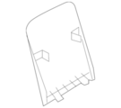 876906JD0B - Body: Seat Back Panel for Nissan Image image