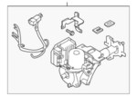 488104NP0A - Steering: Steering Column for Nissan Image image