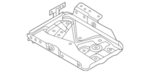 F48605VDMH - : Battery Tray for Nissan Image
