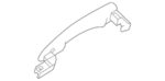 826406LE1C - Body: Handle, Outside for Nissan Image image