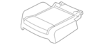 883114BA1A - Body: Seat Cushion Pad for Nissan Image image