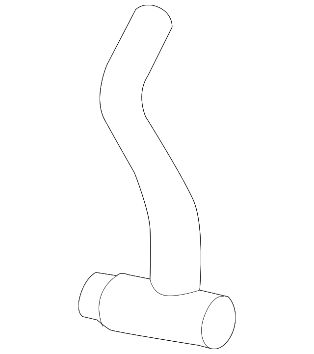 21633EZ00B - : Water Hose for Nissan Image